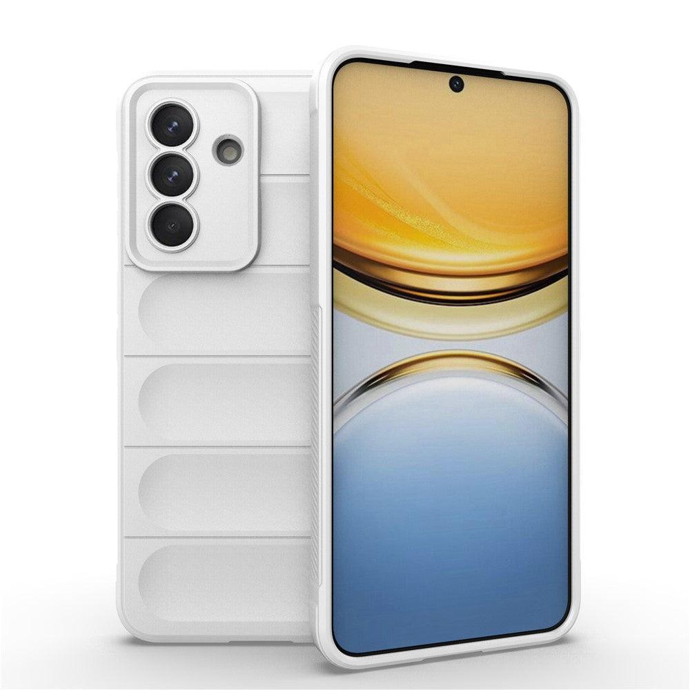 AMORUS For Samsung Galaxy A57 5G Case Shockproof Soft TPU Rugged Phone Back Cover - White