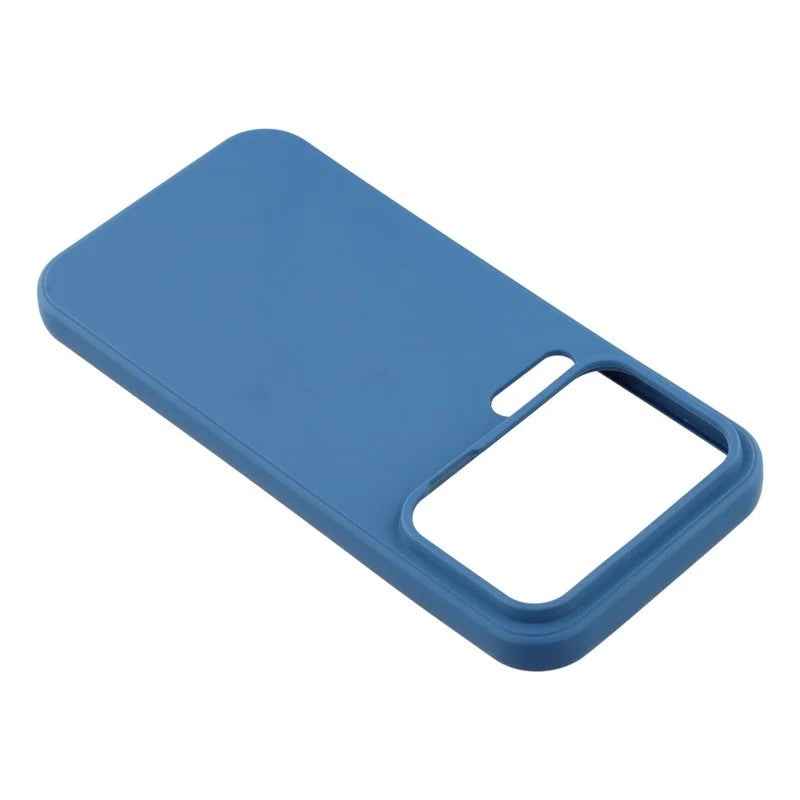 For Xiaomi 17 Pro Case WANLONFENG ZB Series Precise Cutouts Straight Edge TPU Phone Cover with Tempered Glass Film - Sapphire