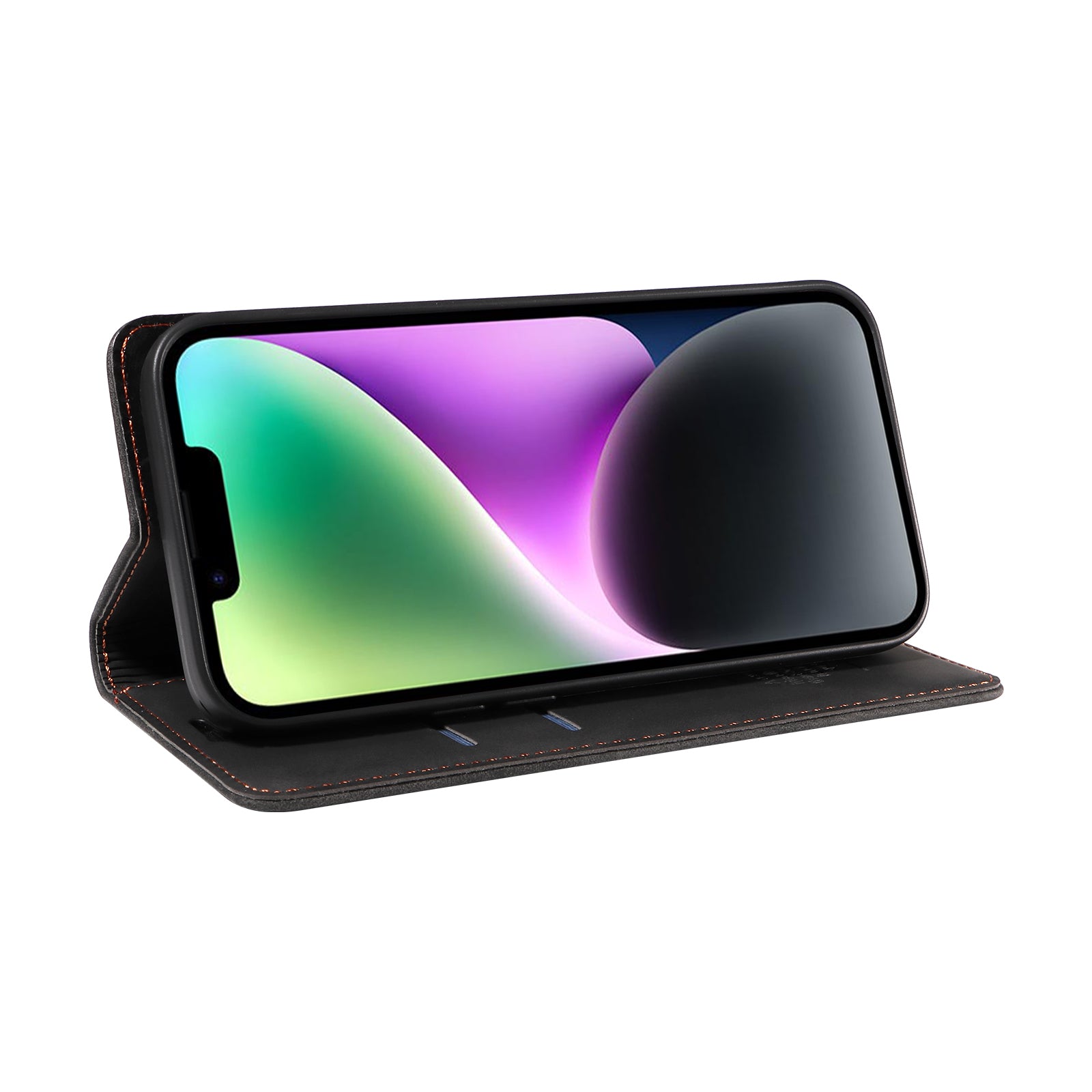For Samsung Galaxy A57 5G Case BETOPNICE Magnetic Closure RFID Blocking Wallet Stand Leather Phone Cover - Black