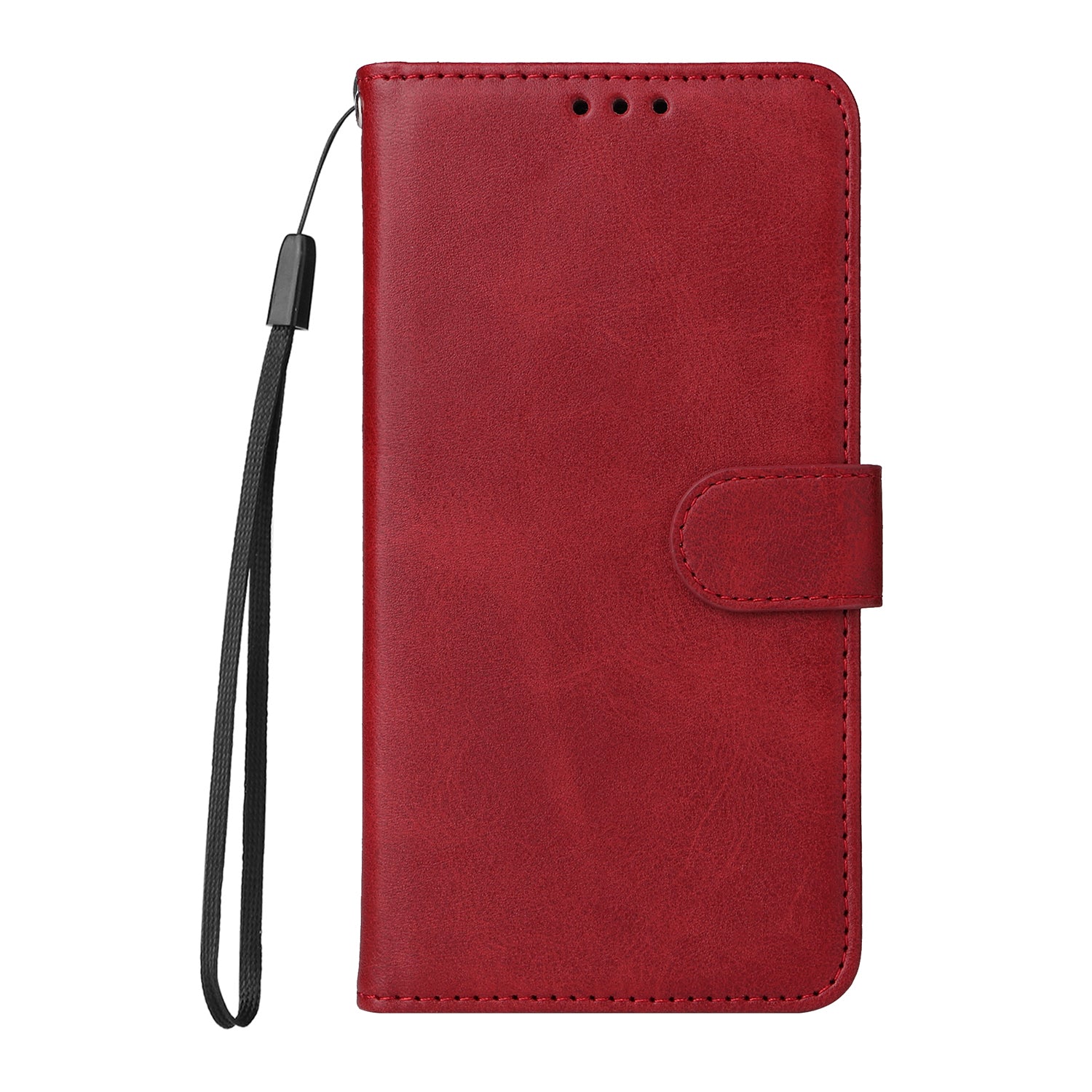For Samsung Galaxy A57 5G Case Wallet PU Leather Folio Flip Phone Cover - Red