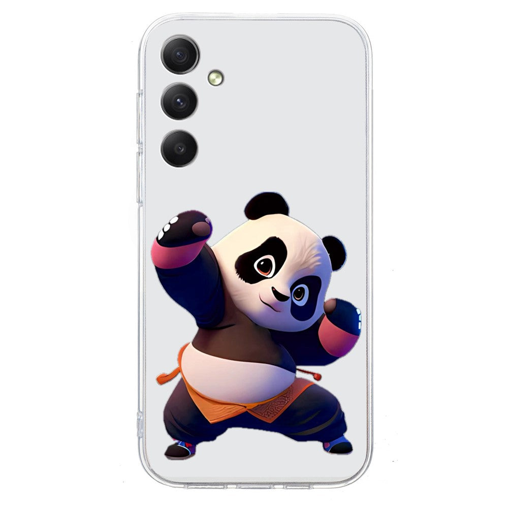 For Samsung Galaxy A57 5G Case Soft TPU Pattern Printing Phone Cover - Panda