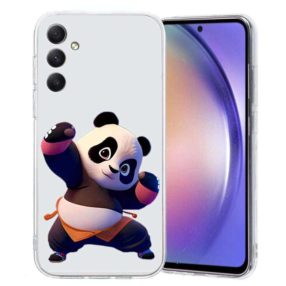 For Samsung Galaxy A57 5G Case Soft TPU Pattern Printing Phone Cover - Panda