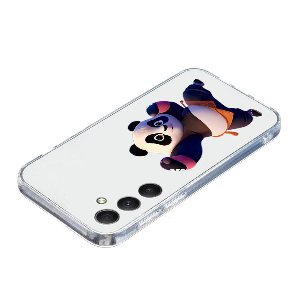 For Samsung Galaxy A57 5G Case Soft TPU Pattern Printing Phone Cover - Panda