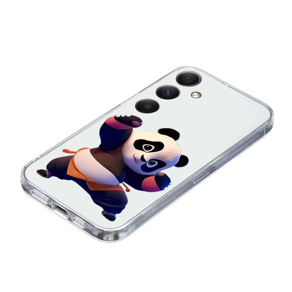 For Samsung Galaxy A57 5G Case Soft TPU Pattern Printing Phone Cover - Panda