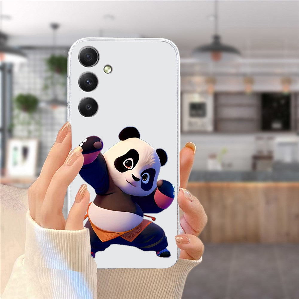For Samsung Galaxy A57 5G Case Soft TPU Pattern Printing Phone Cover - Panda