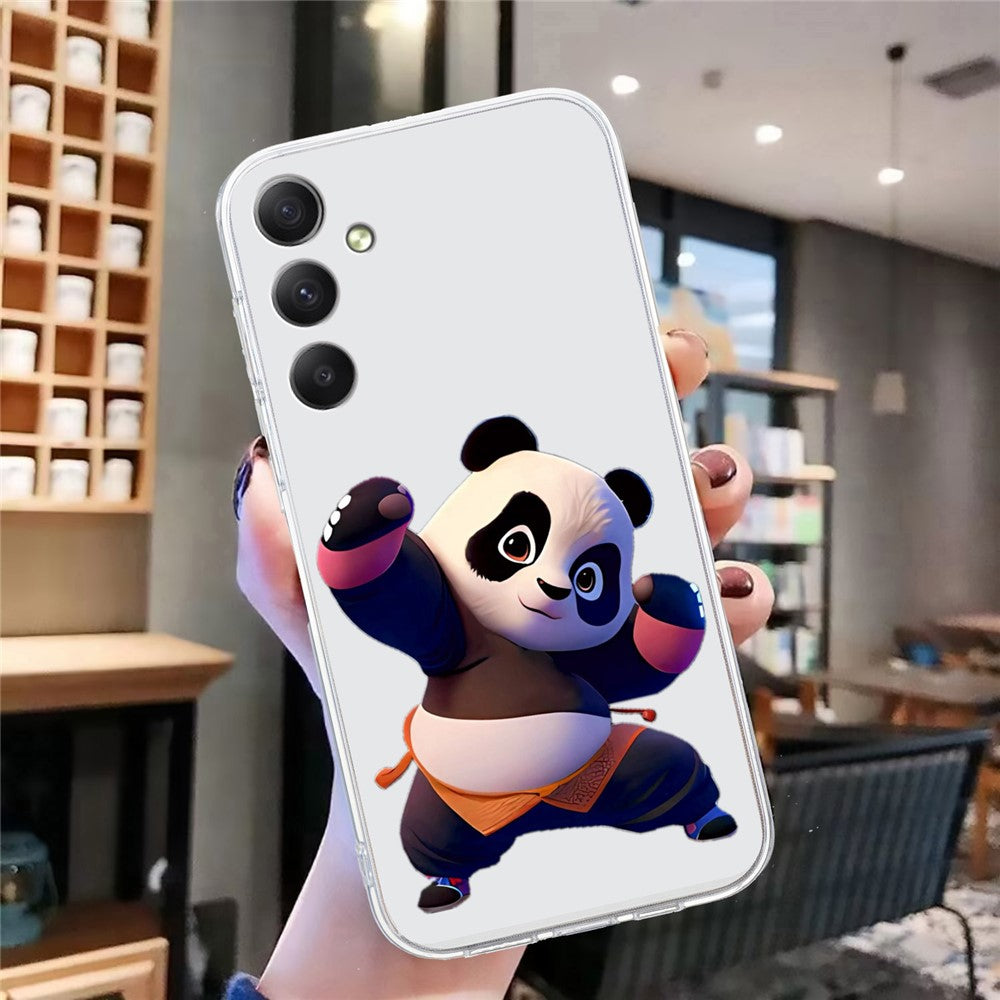 For Samsung Galaxy A57 5G Case Soft TPU Pattern Printing Phone Cover - Panda