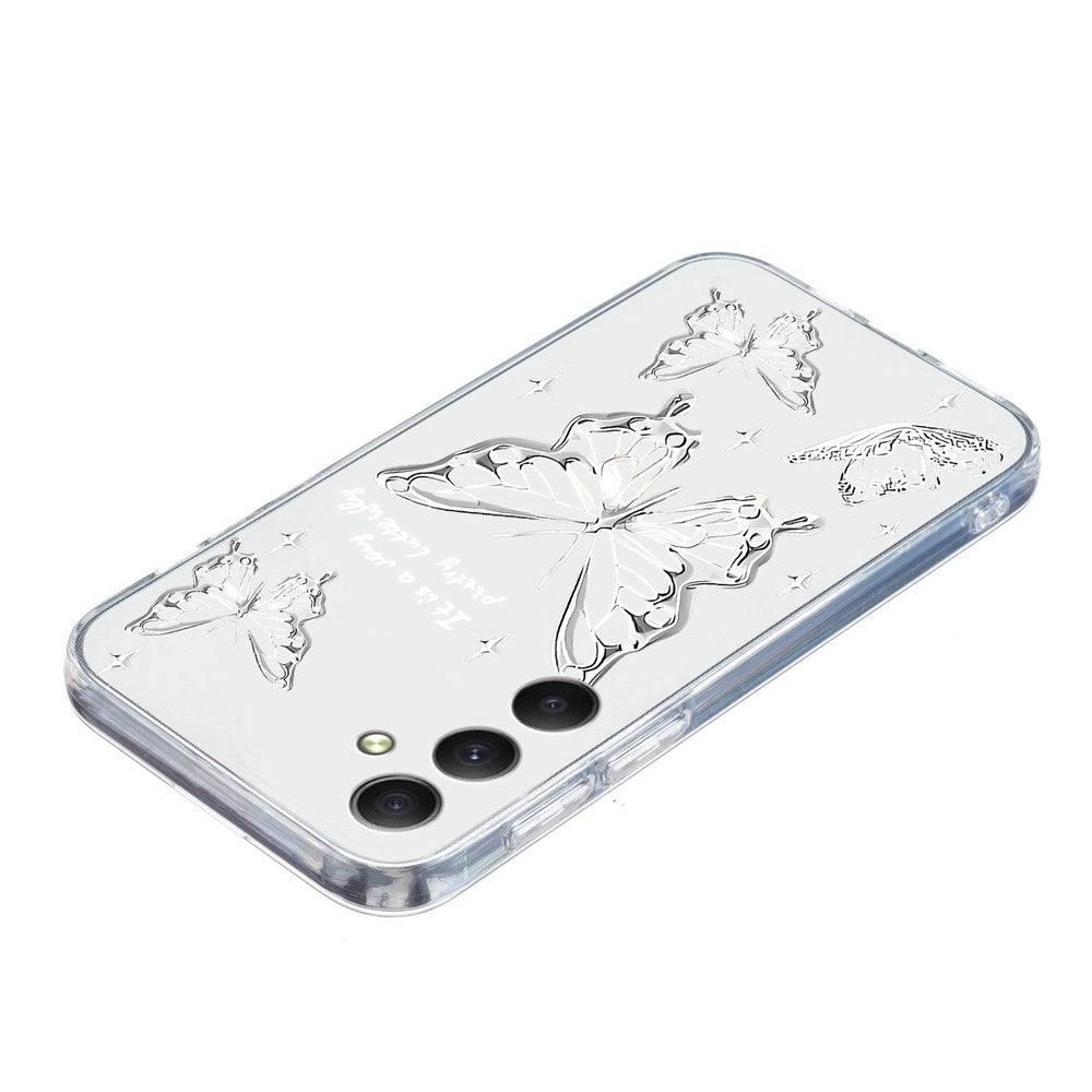 For Samsung Galaxy A57 5G Case Soft TPU Pattern Printing Phone Cover - Butterfly