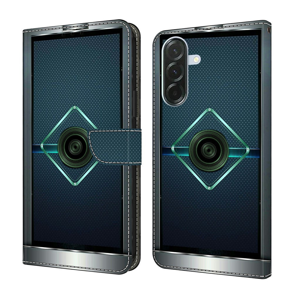 For Samsung Galaxy A57 5G Case Wallet Stand Pattern Printing PU Leather Flip Phone Cover - Fantasy Future
