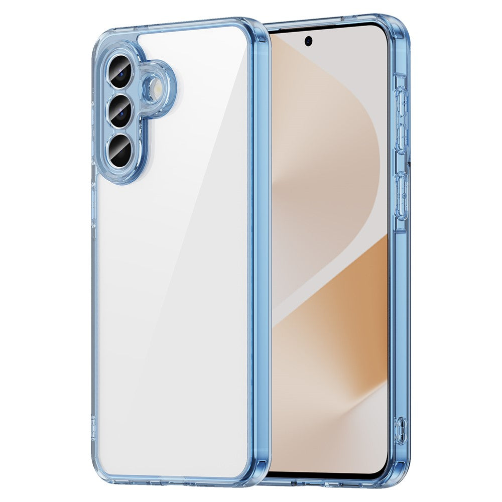For Samsung Galaxy A57 5G Case TPU + Acrylic Phone Back Cover Anti Yellowing - Blue