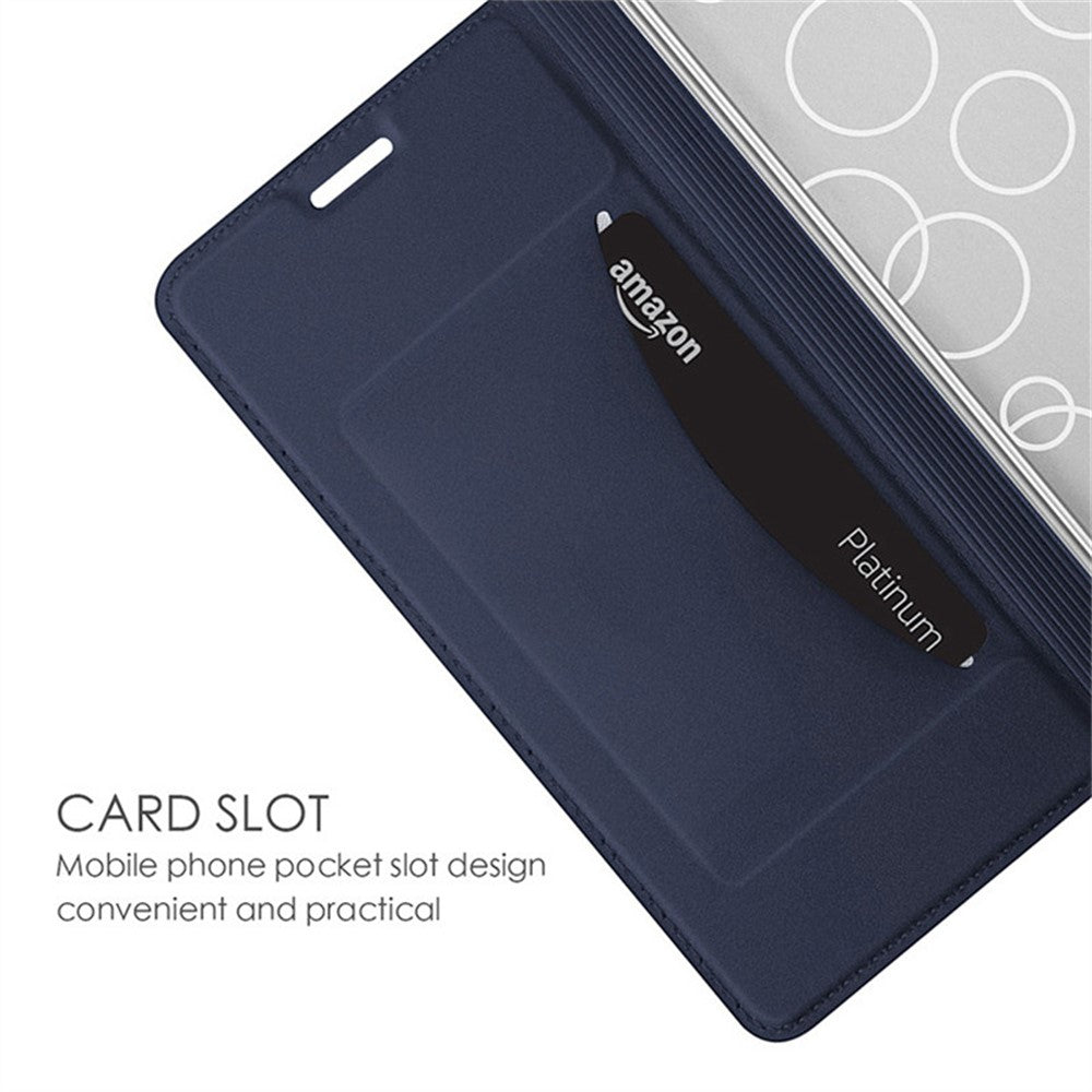 For Motorola Moto G100s 5G Case PU Leather Phone Cover with Card Holder Stand - Blue