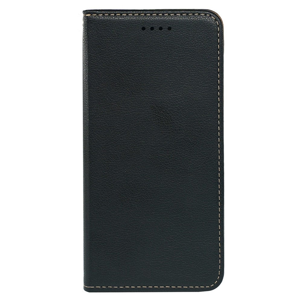 For Motorola Edge 70 5G Case Wallet RFID Blocking Leather Phone Cover Strong Magnetic Closure - Black
