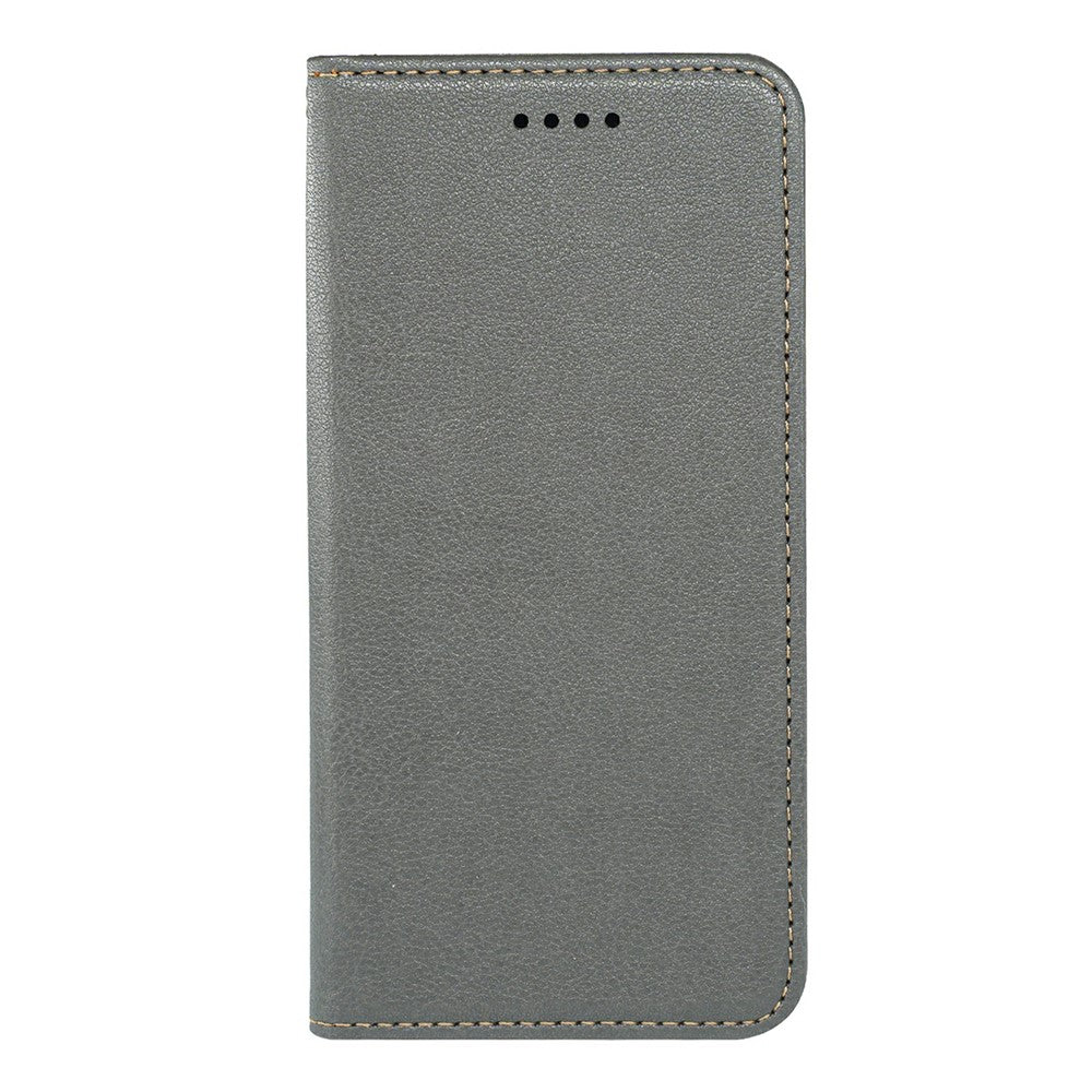 For Motorola Edge 70 5G Case Wallet RFID Blocking Leather Phone Cover Strong Magnetic Closure - Grey