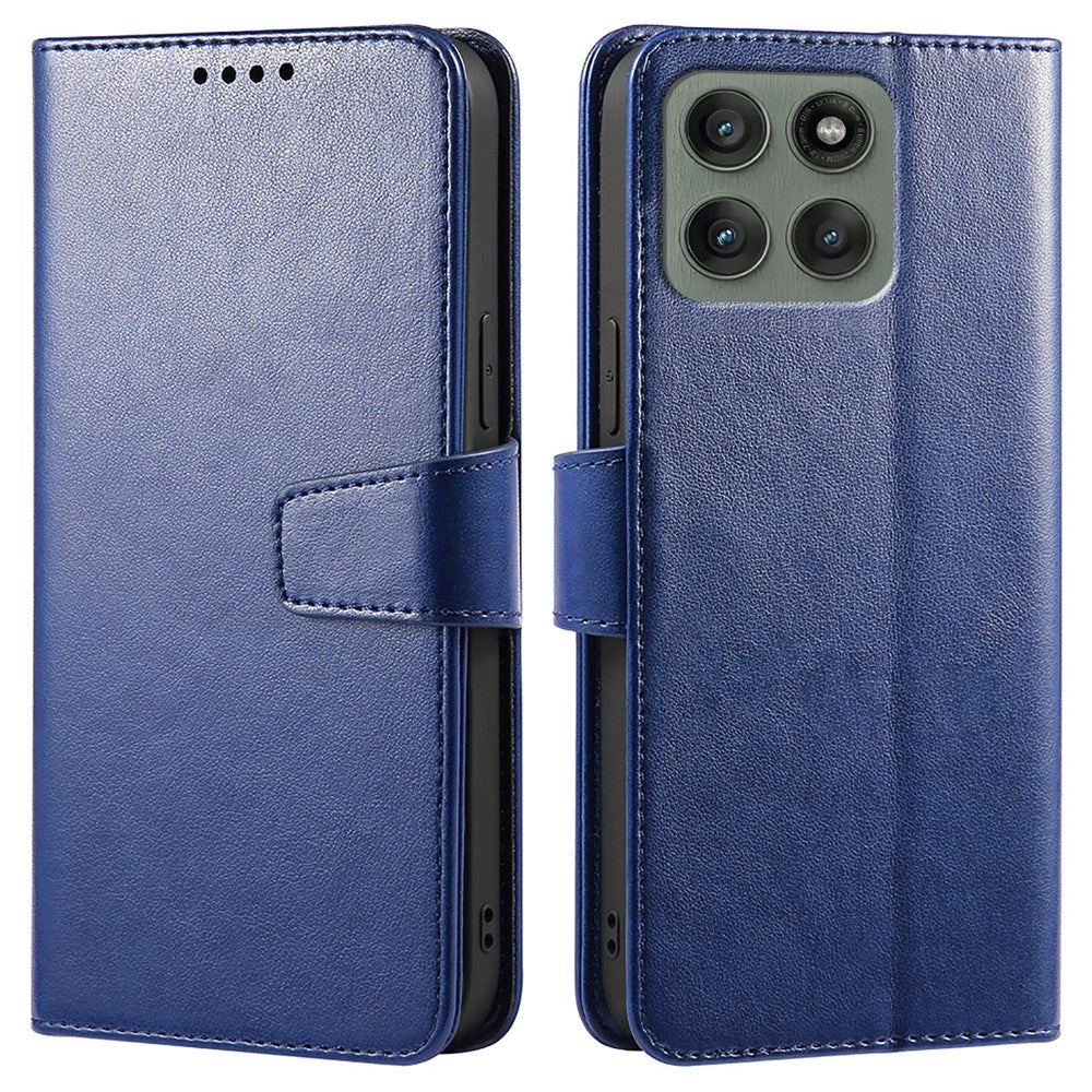 For Motorola Edge 70 5G Case Stand Card Holder Wallet Leather Phone Cover - Blue