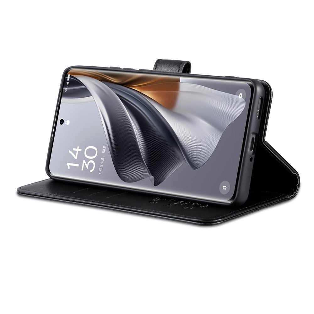 AZNS For Samsung Galaxy A57 5G Case Anti-Scratch PU Leather Stand Wallet Phone Cover - Black