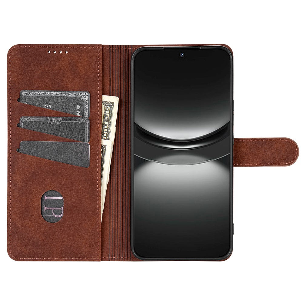 AZNS For Samsung Galaxy A57 5G Case PU Leather Wallet Phone Cover - Brown