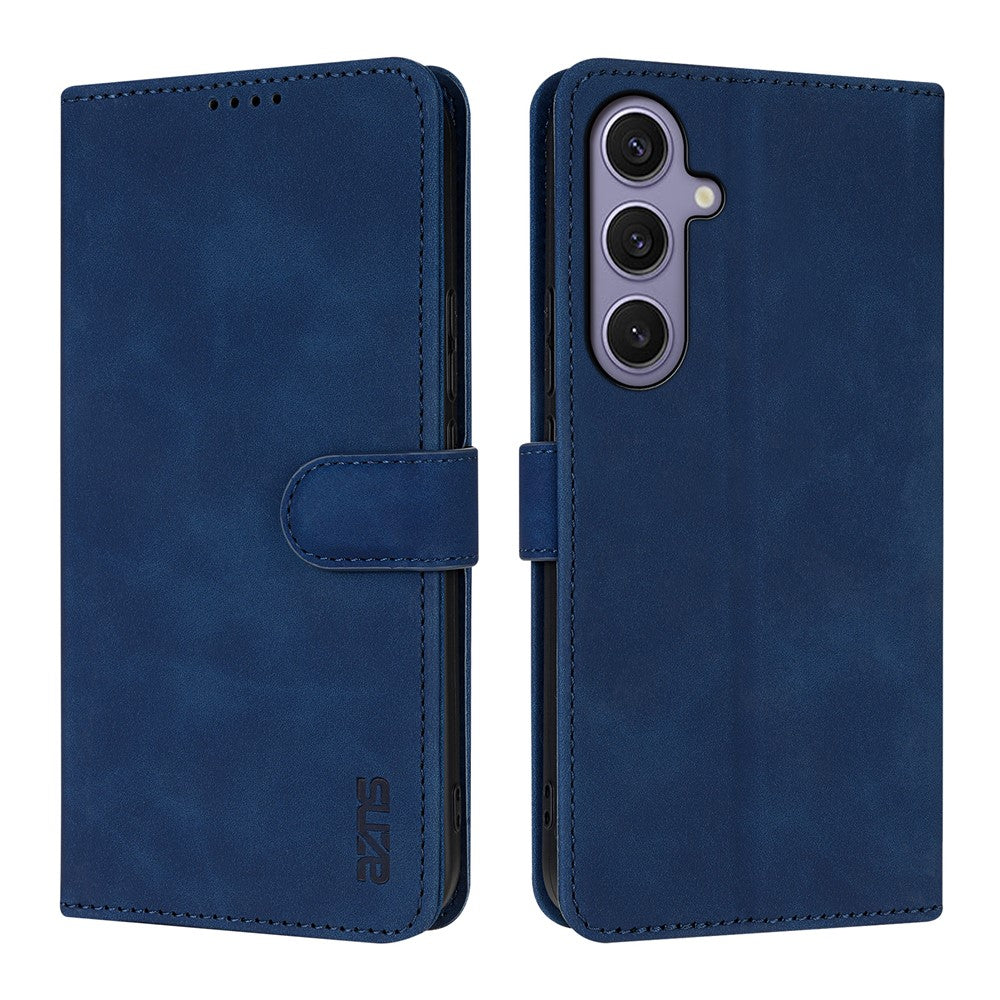 AZNS For Samsung Galaxy A57 5G Case PU Leather Wallet Phone Cover - Blue