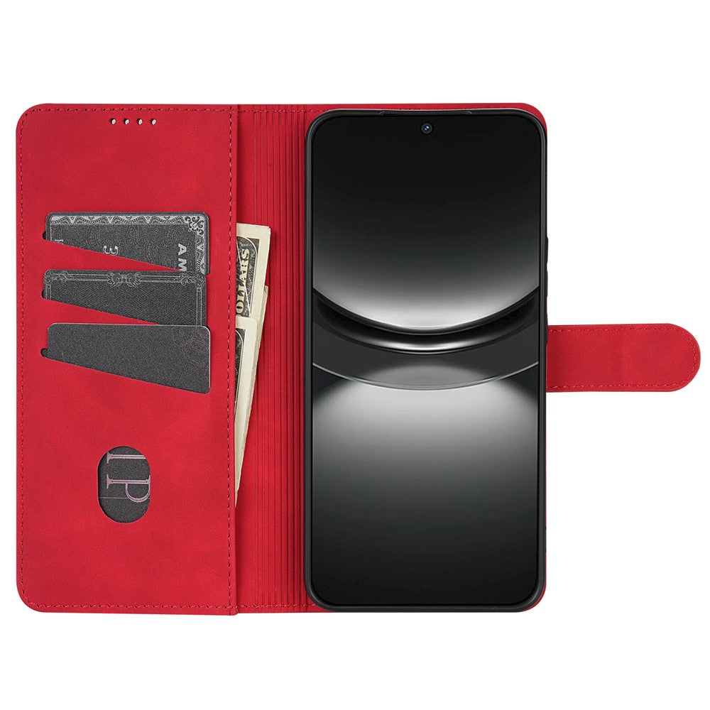 AZNS For Samsung Galaxy A57 5G Case PU Leather Wallet Phone Cover - Red