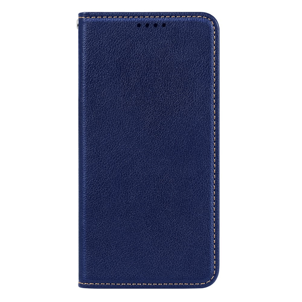 For Samsung Galaxy A57 5G Case Wallet RFID Blocking Leather Phone Cover Strong Magnetic Closure - Blue