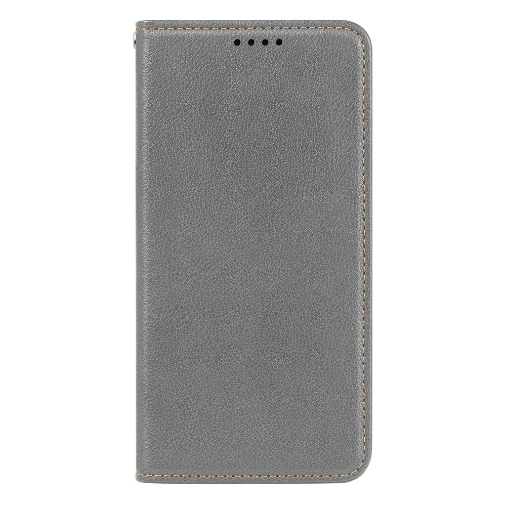 For Samsung Galaxy A57 5G Case Wallet RFID Blocking Leather Phone Cover Strong Magnetic Closure - Grey