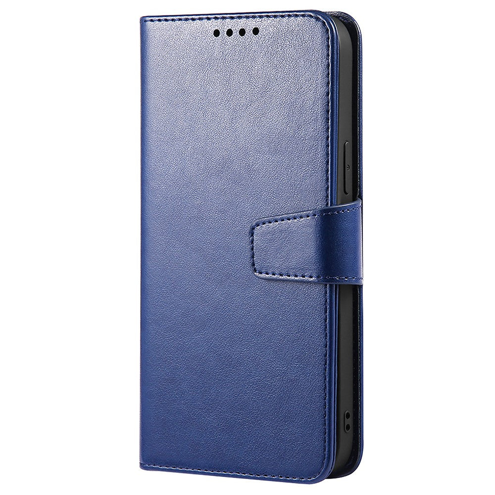 For Samsung Galaxy A57 5G Case Stand Card Holder Wallet Leather Phone Cover - Blue