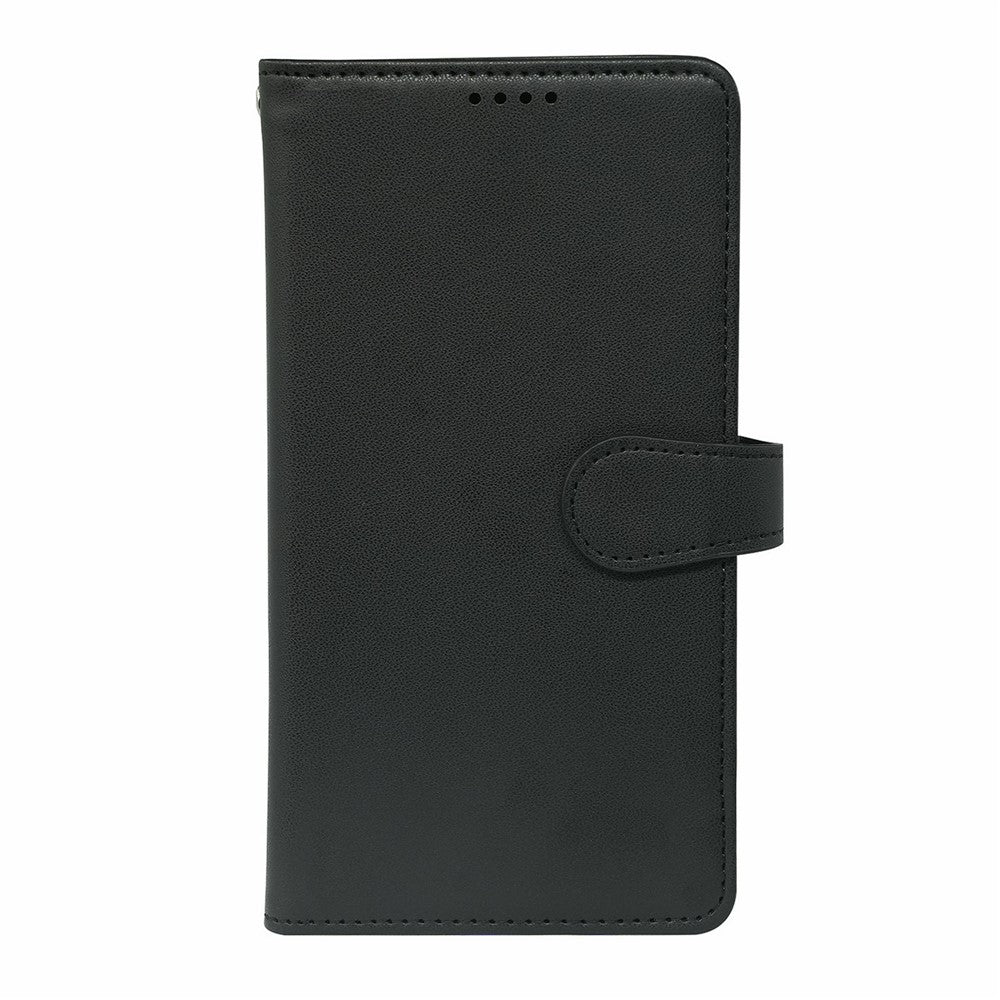 For Samsung Galaxy A57 5G Case with 9 Card Slots PU Leather Stand Phone Cover - Black