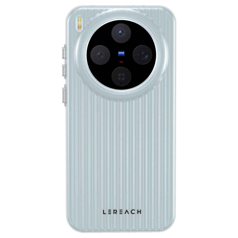 LEREACH TOC Series for vivo X300 5G Case Flowing Grid PC Phone -  White