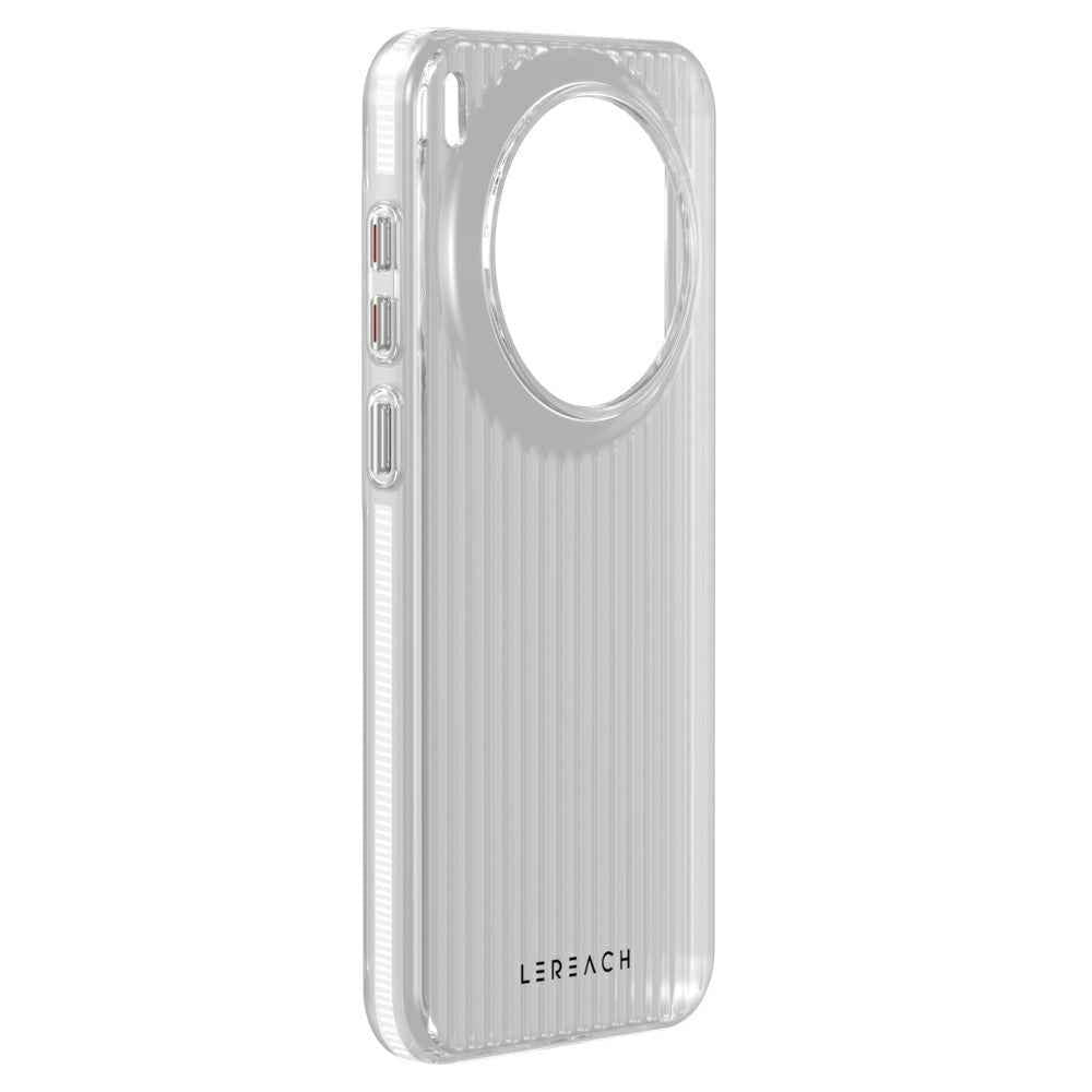 LEREACH TOC Series for vivo X300 5G Case Flowing Grid PC Phone -  White