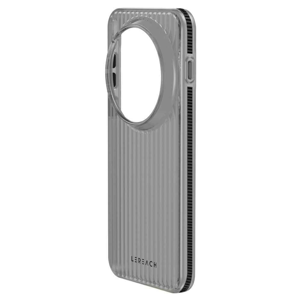 LEREACH TOC Series for vivo X300 Pro 5G Case Flowing Grid PC Phone Cover - Black