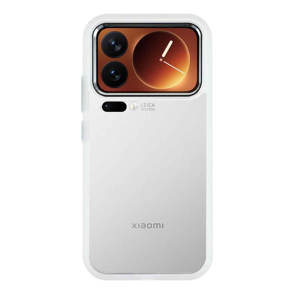 For Xiaomi 17 Pro Case Anti-Drop TPU + PC Clear Phone Back Cover - Transparent