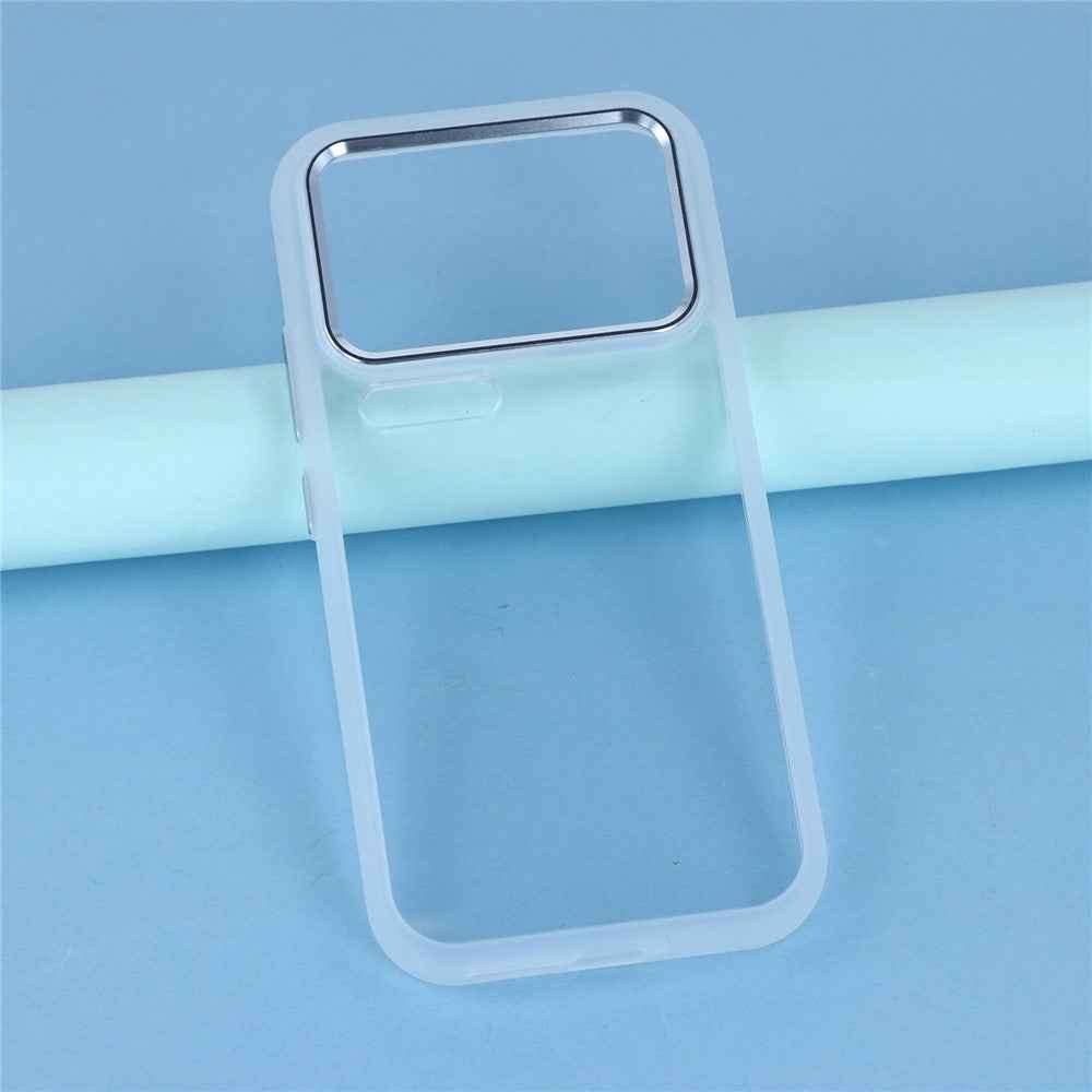 For Xiaomi 17 Pro Case Anti-Drop TPU + PC Clear Phone Back Cover - Transparent