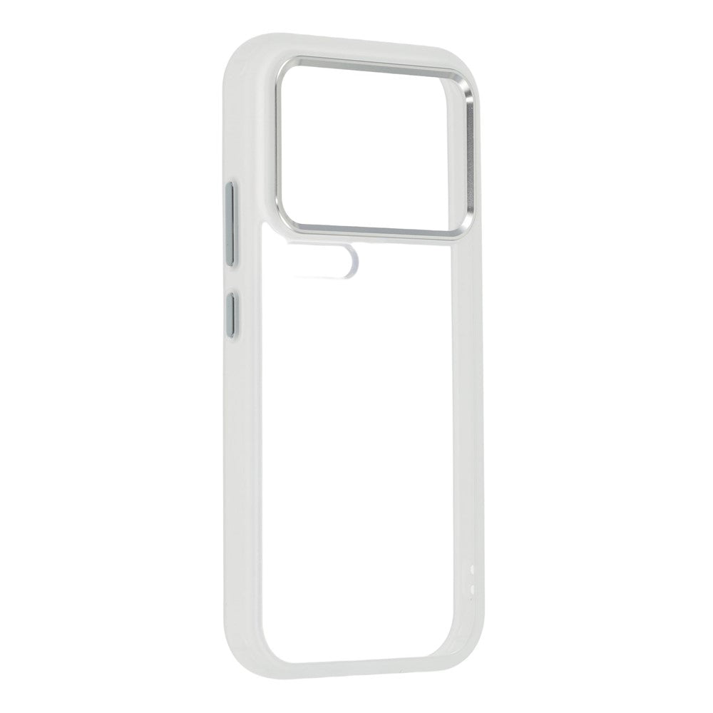 For Xiaomi 17 Pro Max Case Anti-Drop TPU + PC Clear Phone Back Cover - Transparent