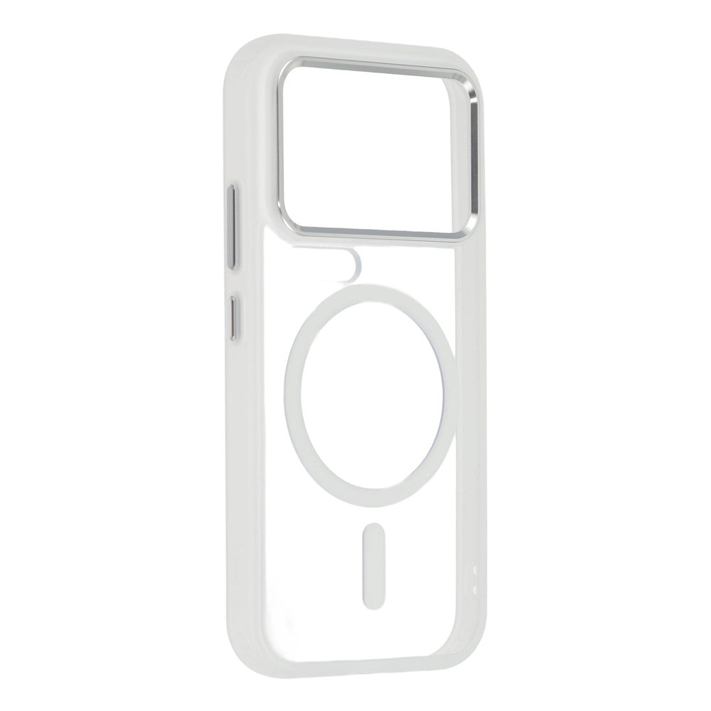 For Xiaomi 17 Pro Max Magnetic Case Anti-Drop TPU + PC Phone Cover - Transparent
