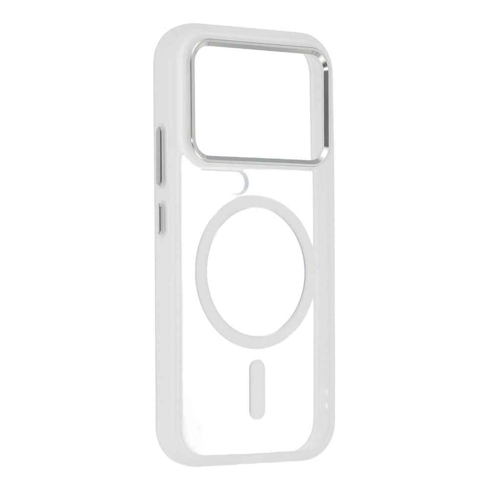 For Xiaomi 17 Pro Magnetic Case Anti-Drop TPU + PC Phone Cover - Transparent