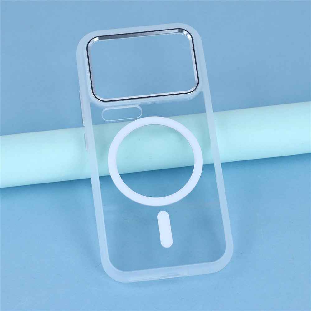 For Xiaomi 17 Pro Magnetic Case Anti-Drop TPU + PC Phone Cover - Transparent