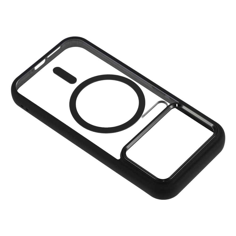 For Xiaomi 17 Pro Magnetic Case Anti-Drop TPU + PC Phone Cover - Black
