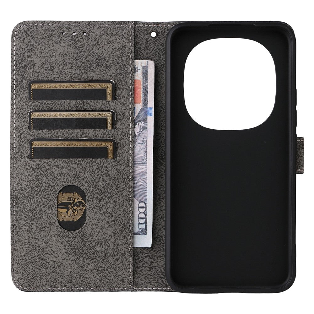 For Xiaomi Redmi Note 15 Pro 4G (Global) Case Wallet RFID Blocking PU Leather Phone Cover Stand with Strap - Black