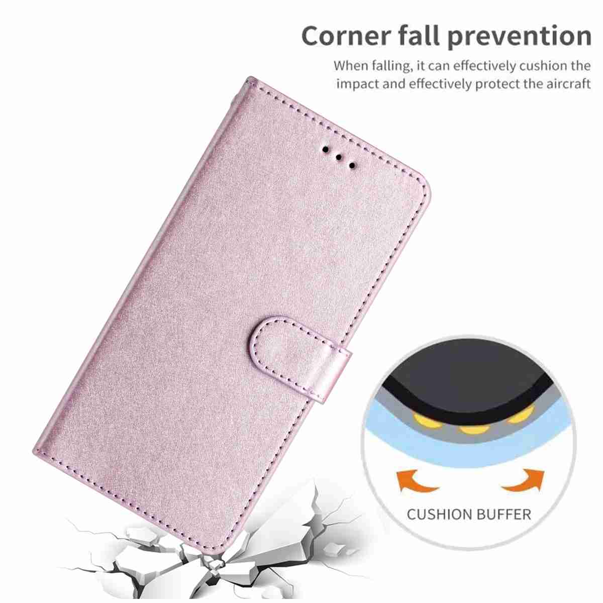 For Motorola Edge 70 5G Wallet Case Leather Folio Phone Cover Magnetic Clasp - Light Purple