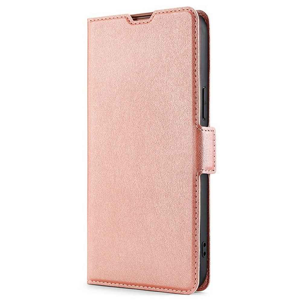 For Xiaomi 17 Pro Case Card Holder PU Leather Phone Cover - Rose Gold