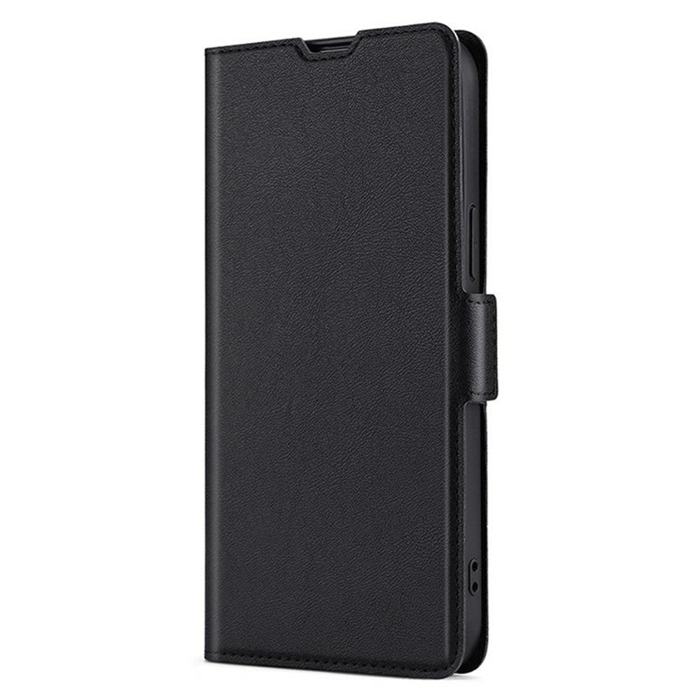 For Xiaomi 17 Pro Max Case Card Holder PU Leather Phone Cover - Black
