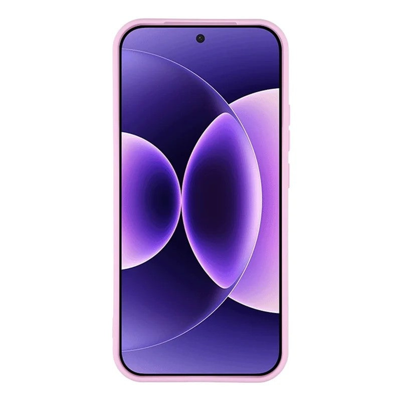 For Xiaomi 17 Pro Max Case WANLONFENG ZB1 Series Precise Cutouts Straight Edge TPU Phone Cover with 2Pcs Tempered Glass Films - Purple