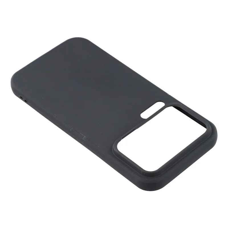 For Xiaomi 17 Pro Case WANLONFENG ZB1 Series Precise Cutouts Straight Edge TPU Phone Cover with 2Pcs Tempered Glass Films - Black