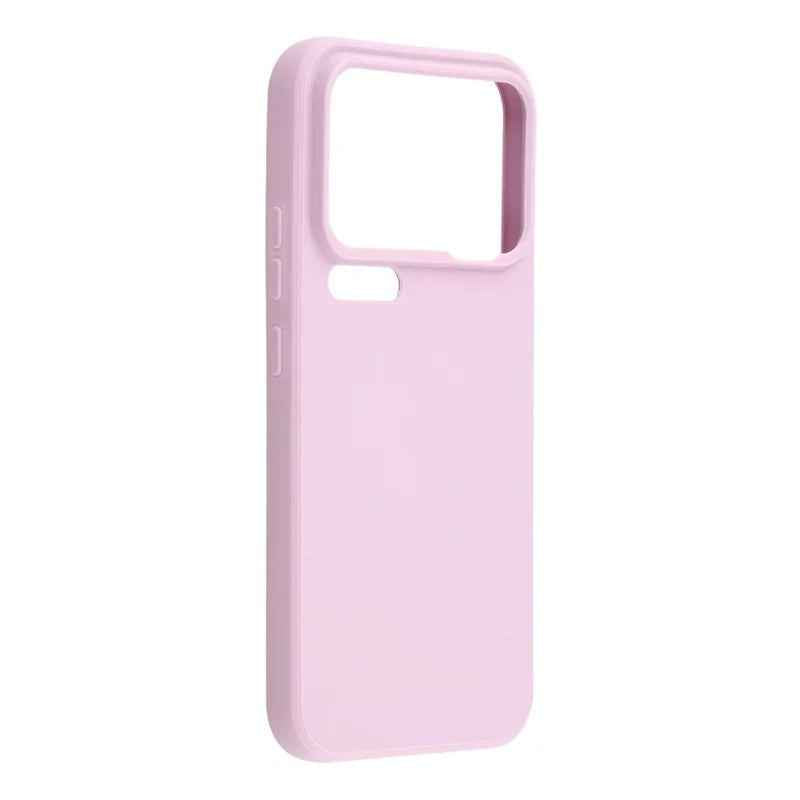 For Xiaomi 17 Pro Case WANLONFENG ZB1 Series Precise Cutouts Straight Edge TPU Phone Cover with 2Pcs Tempered Glass Films - Purple