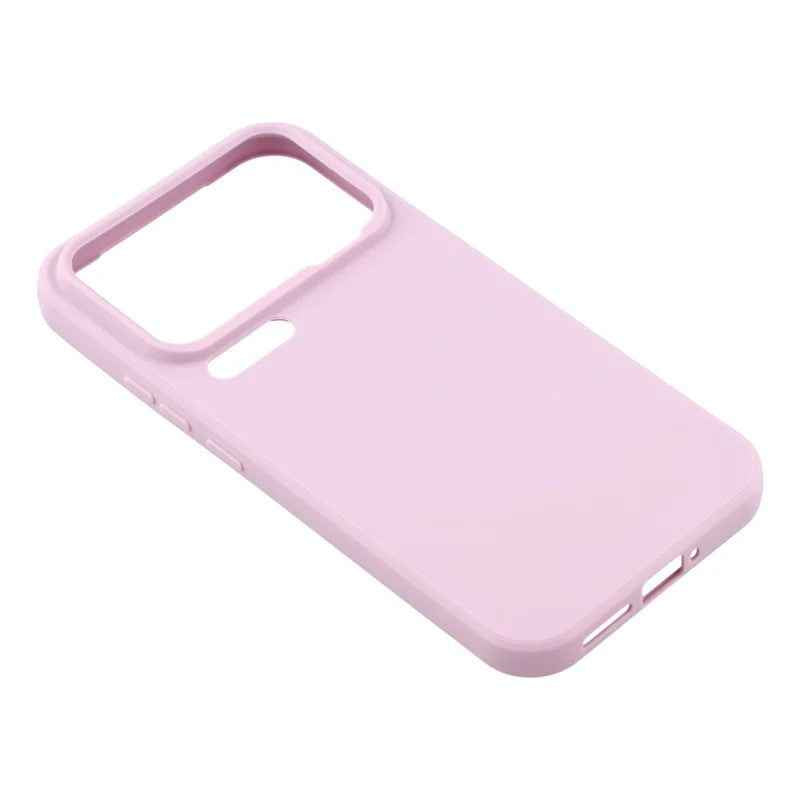 For Xiaomi 17 Pro Case WANLONFENG ZB1 Series Precise Cutouts Straight Edge TPU Phone Cover with 2Pcs Tempered Glass Films - Purple