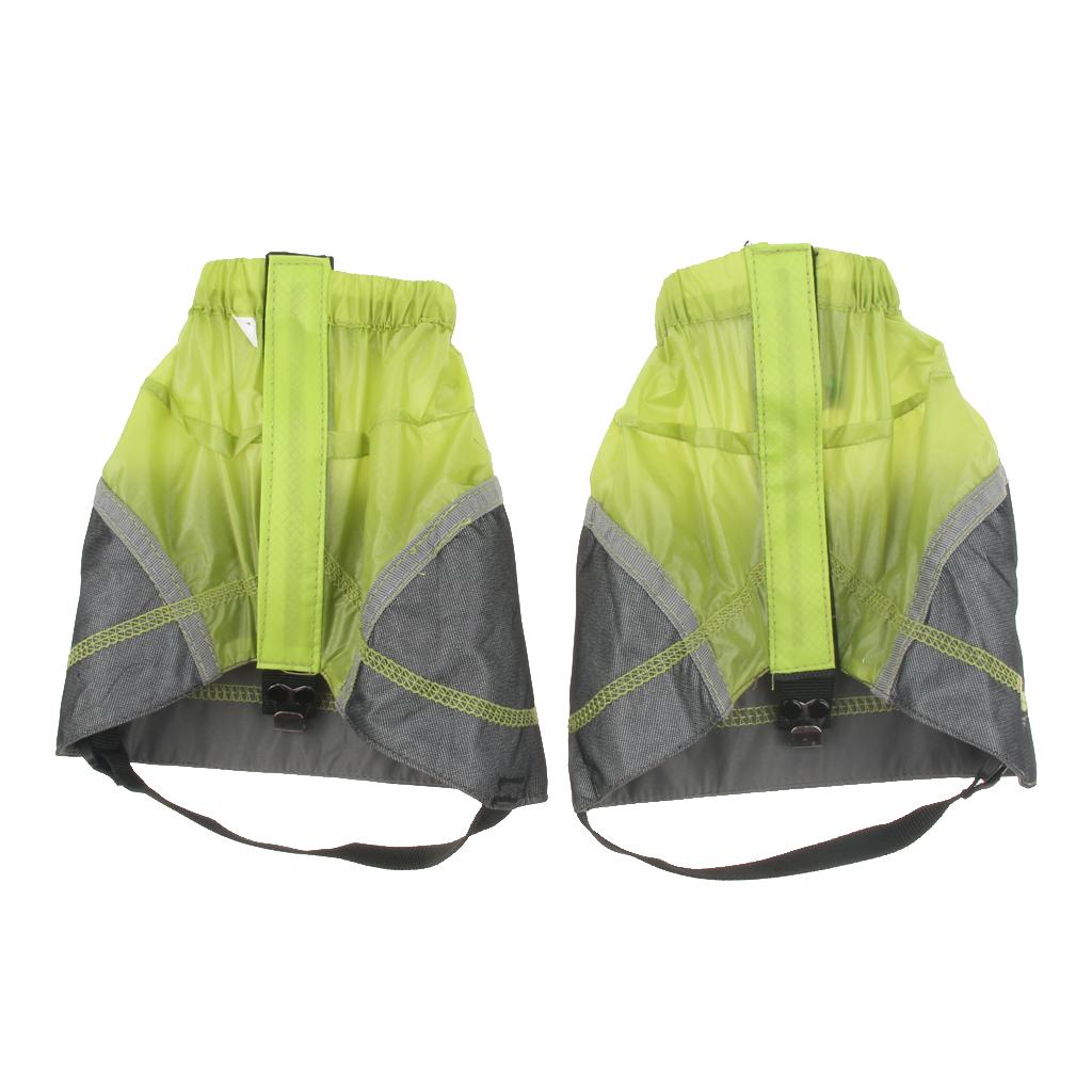 Waterproof Outdoor Hiking Walking Climbing Hunting Snow Legging Gaiters Green