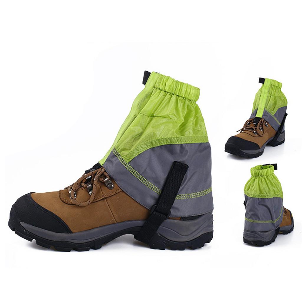 Waterproof Outdoor Hiking Walking Climbing Hunting Snow Legging Gaiters Green