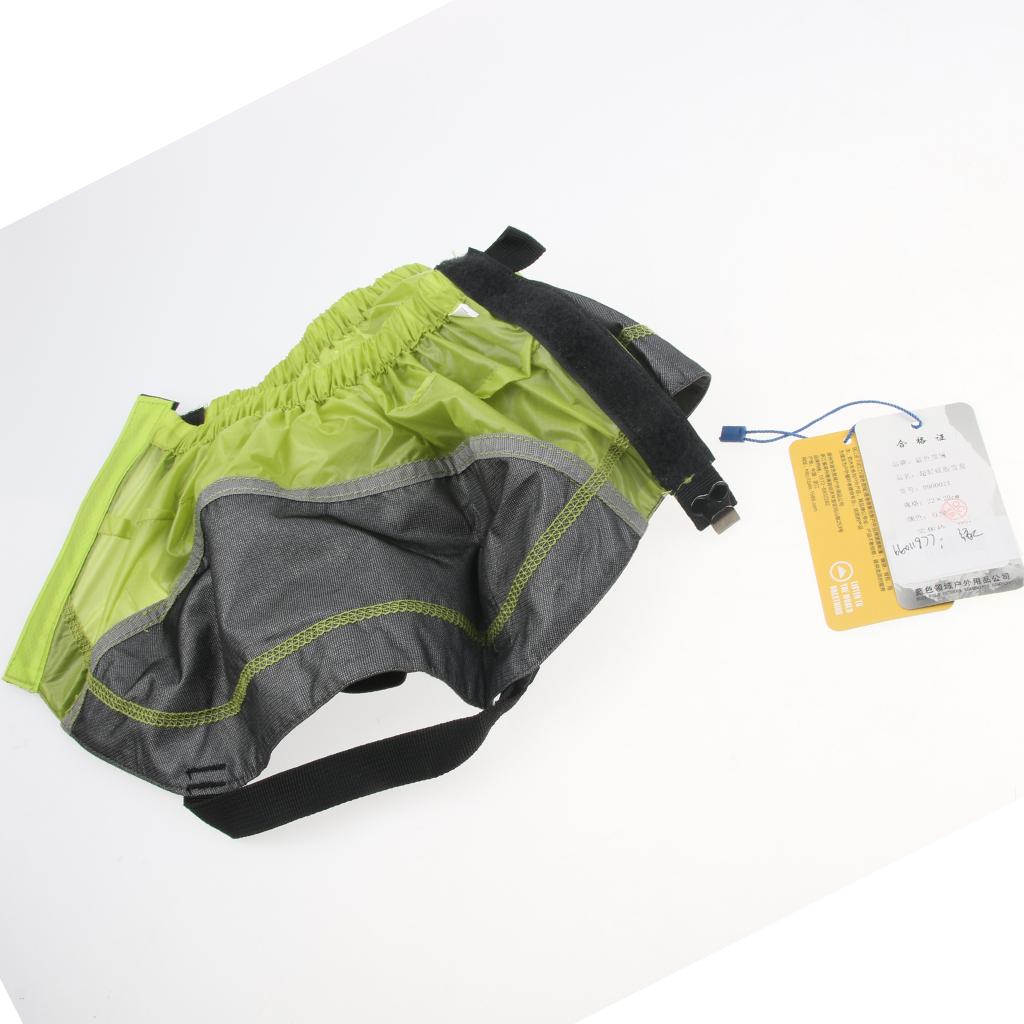 Waterproof Outdoor Hiking Walking Climbing Hunting Snow Legging Gaiters Green