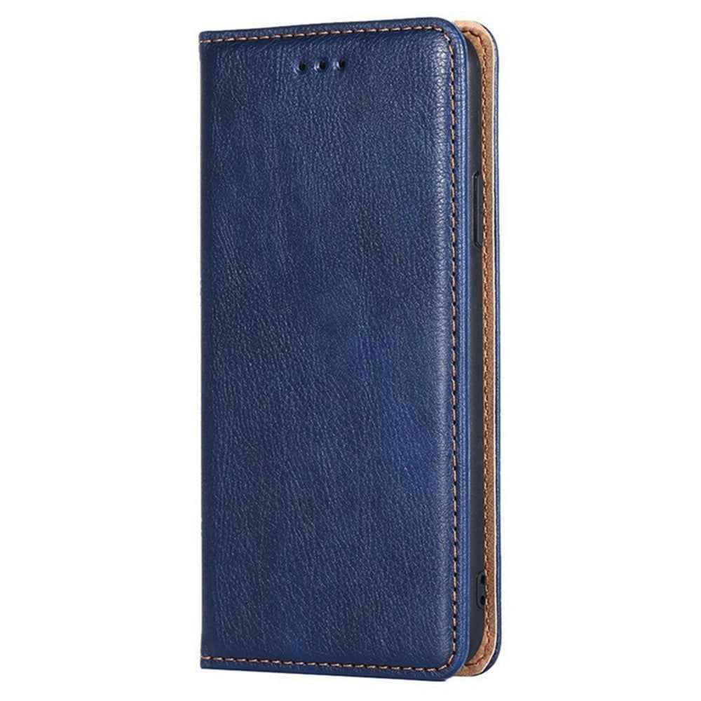 For Xiaomi 17 Pro Case Wallet PU Leather Magnetic Auto-Absorbed Phone Cover - Blue