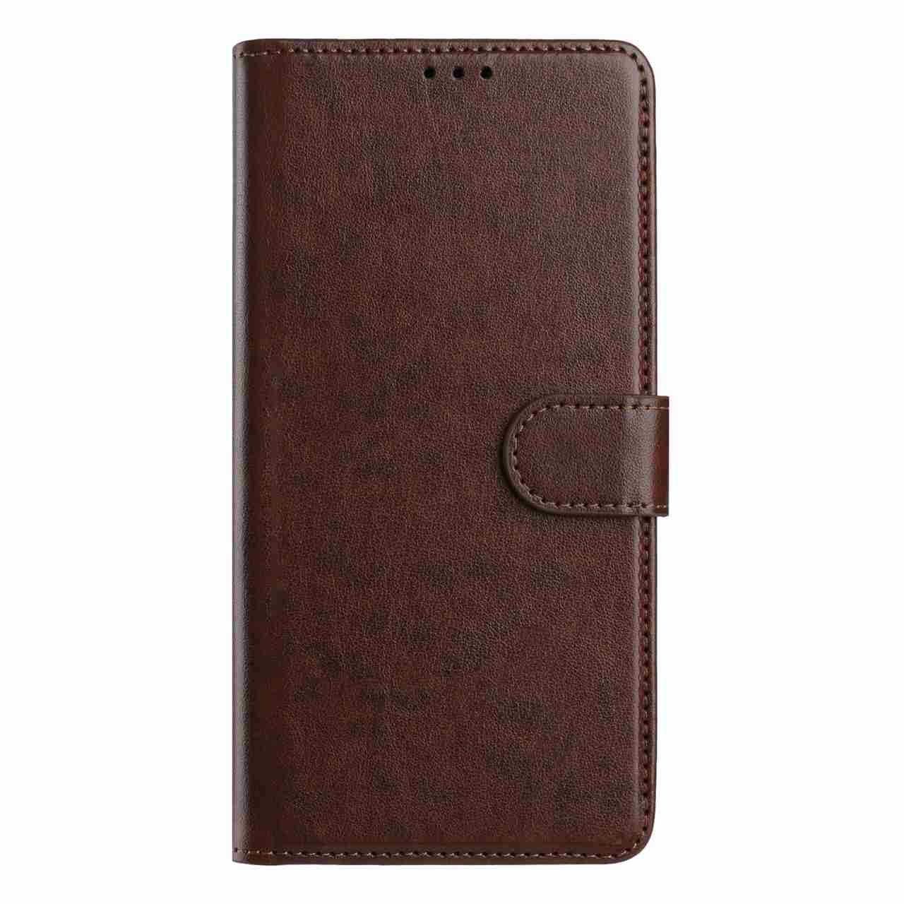 For Motorola Edge 70 5G Wallet Phone Case Stand PU Leather Folio Flip Cover with 8 Card Slot - Coffee