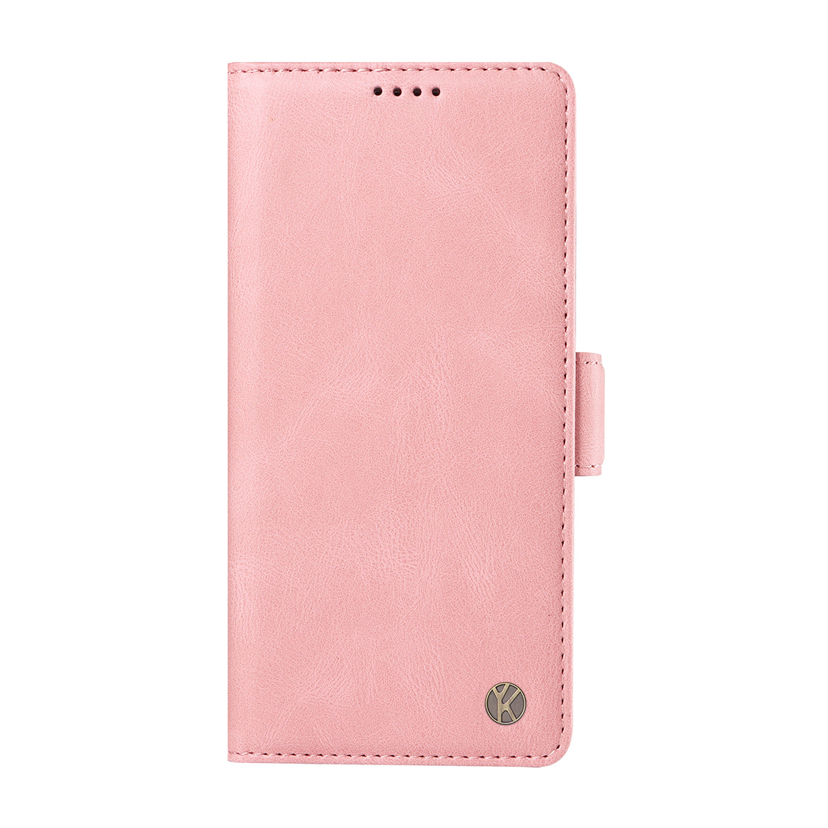 For Motorola Edge 70 5G Leather Case YIKATU YK-005 Skin-touch Feeling Wallet Phone Cover - Pink