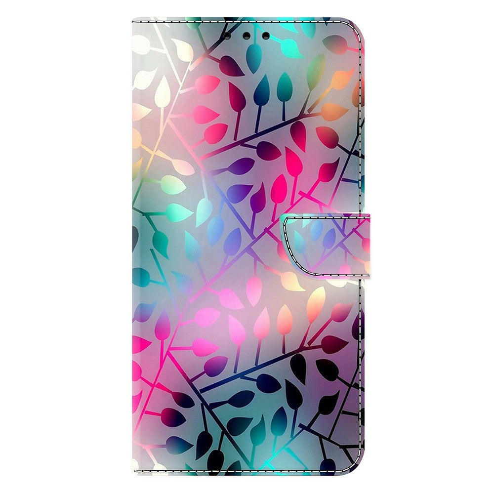 For Xiaomi Redmi Note 15 Pro 5G (Global) Case Magnetic Clasp 3D Pattern Leather Wallet Phone Cover - Maple Leaf
